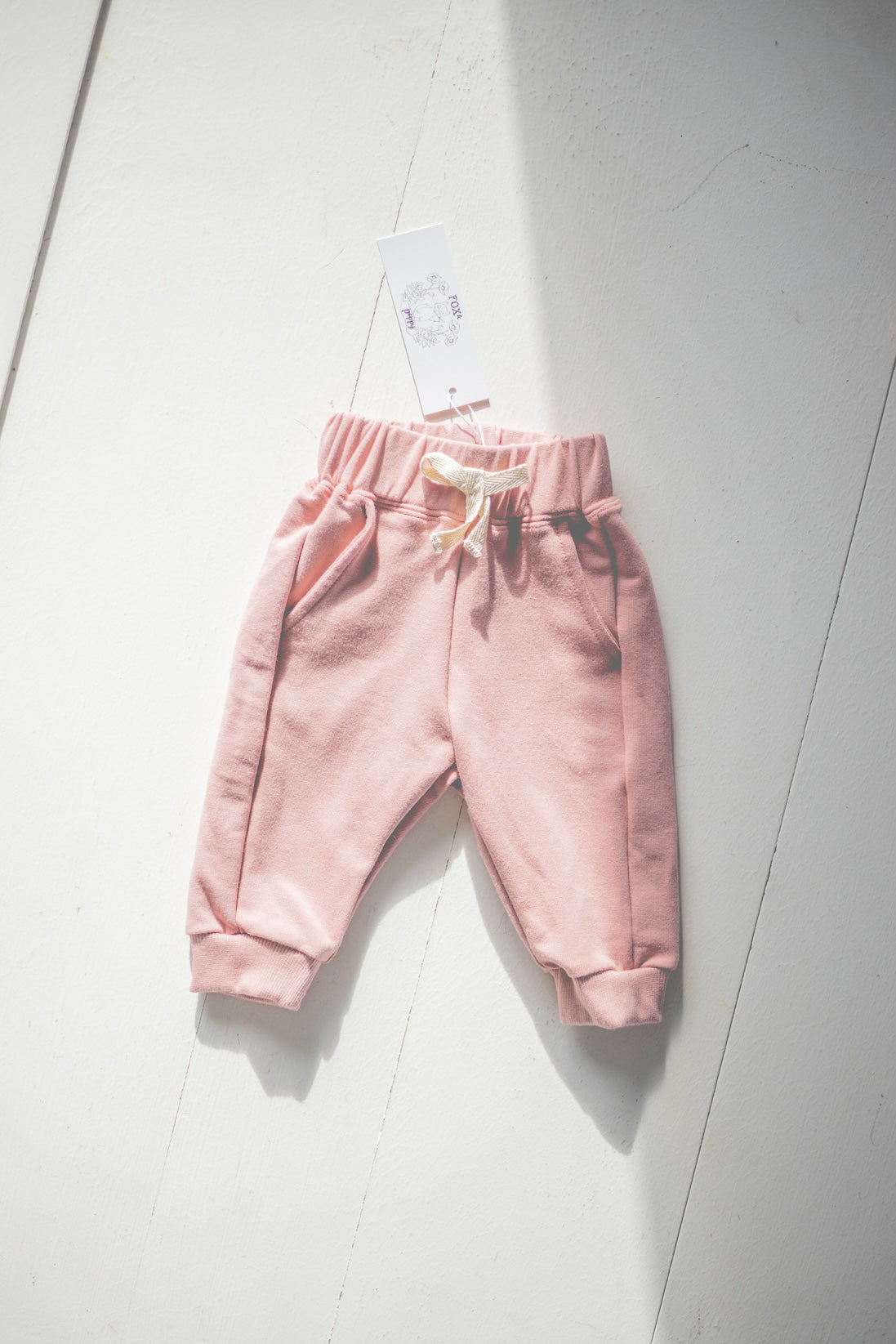 0-3m to 10 youth fox and poppy bamboo kids lounge set | blush