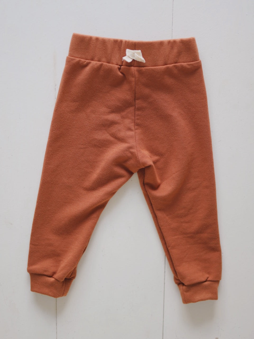 0-3m to 5 youth fox and poppy lounge pant | rust