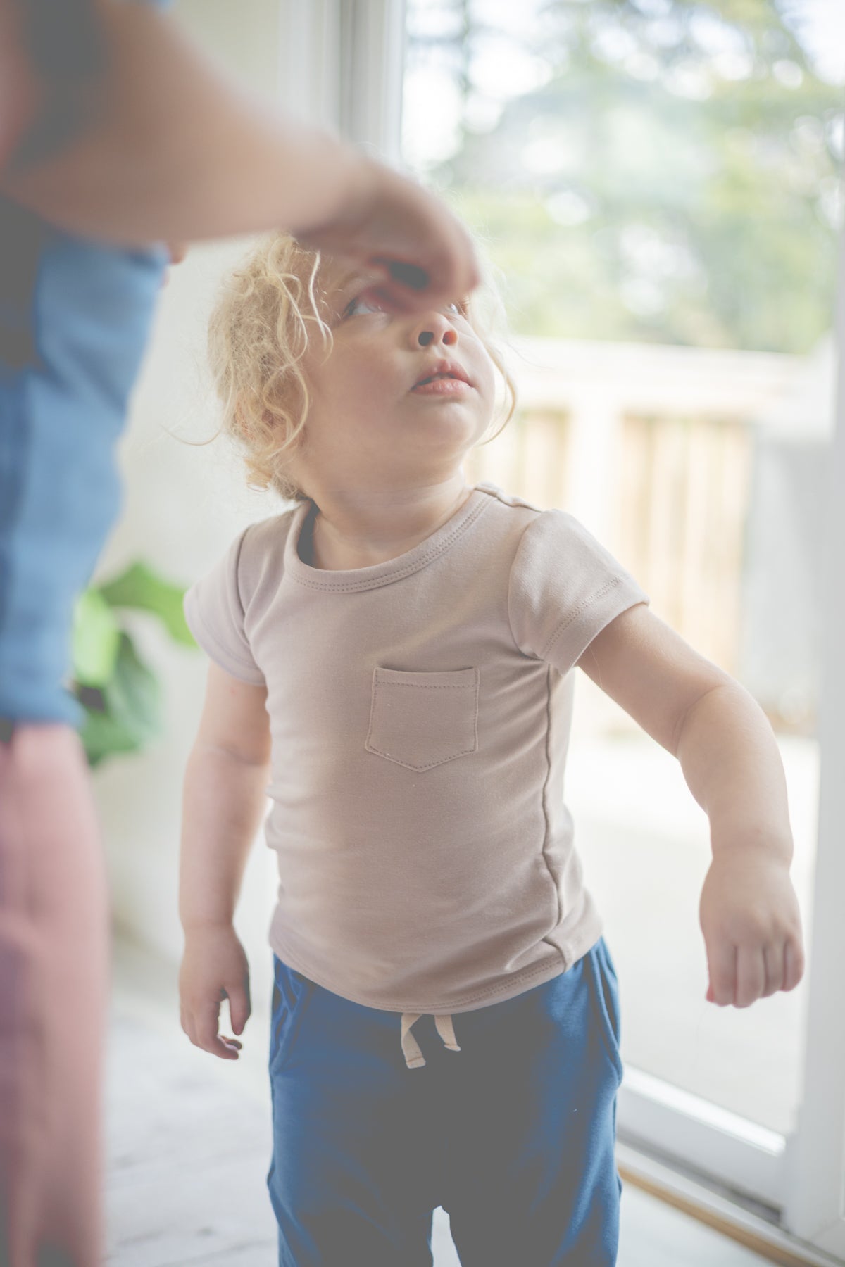 0-3m to 10 youth fox and poppy bamboo pocket tee | oat