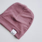 0-6m to 6 youth fox and poppy ribbed knit beanie | americano rose