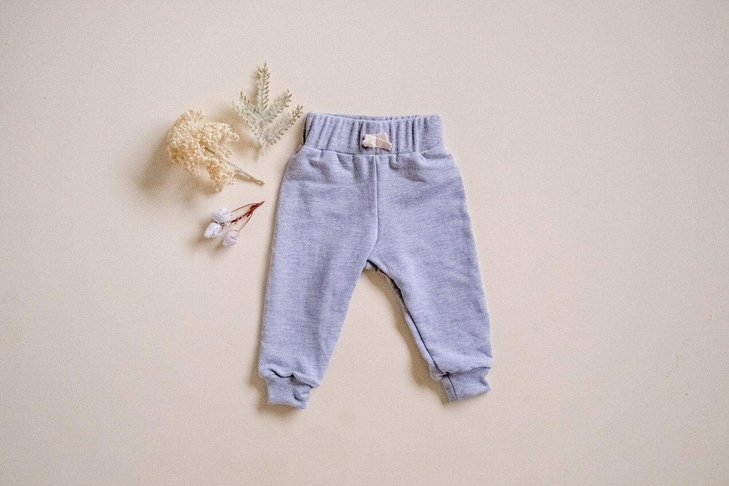 baby + children's terry jogger pant ♡ grey - Fox + Poppy Clothing