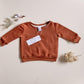 baby + children's terry pullover sweat top ♡ rust - Fox + Poppy Clothing