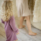 baby + children's organic cotton waffle gown ♡ cream - Fox + Poppy Clothing