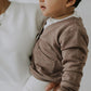 baby + children's cardigan ♡ chocolate - Fox + Poppy Clothing