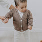 baby + children's cardigan ♡ chocolate - Fox + Poppy Clothing