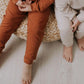 baby + children's terry jogger pant ♡ rust - Fox + Poppy Clothing